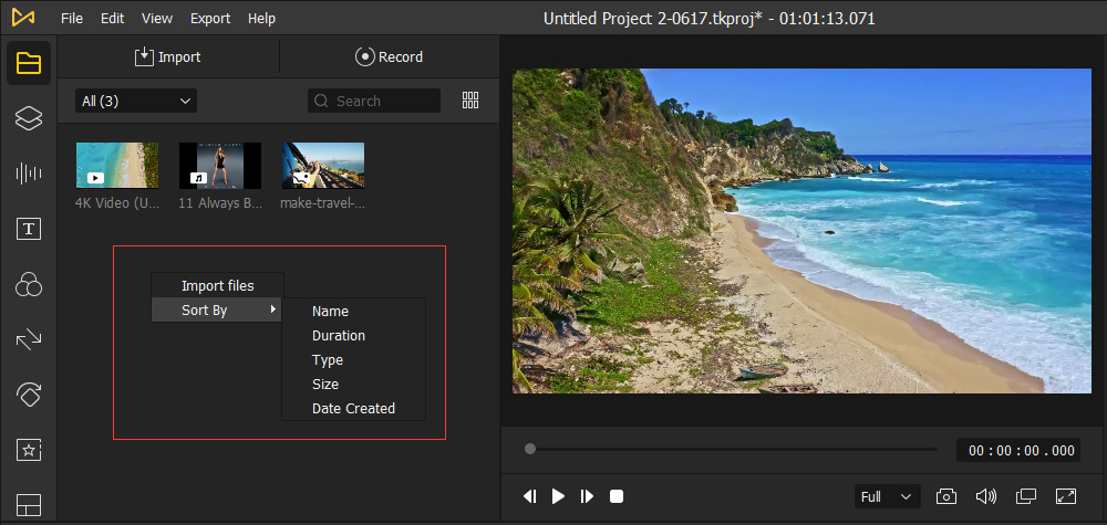 clasificar archivos multimedia
