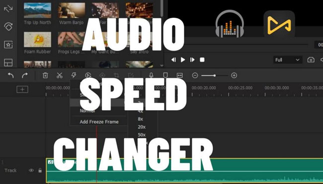 cómo cambiar velocidad audio sin cambiar tono
