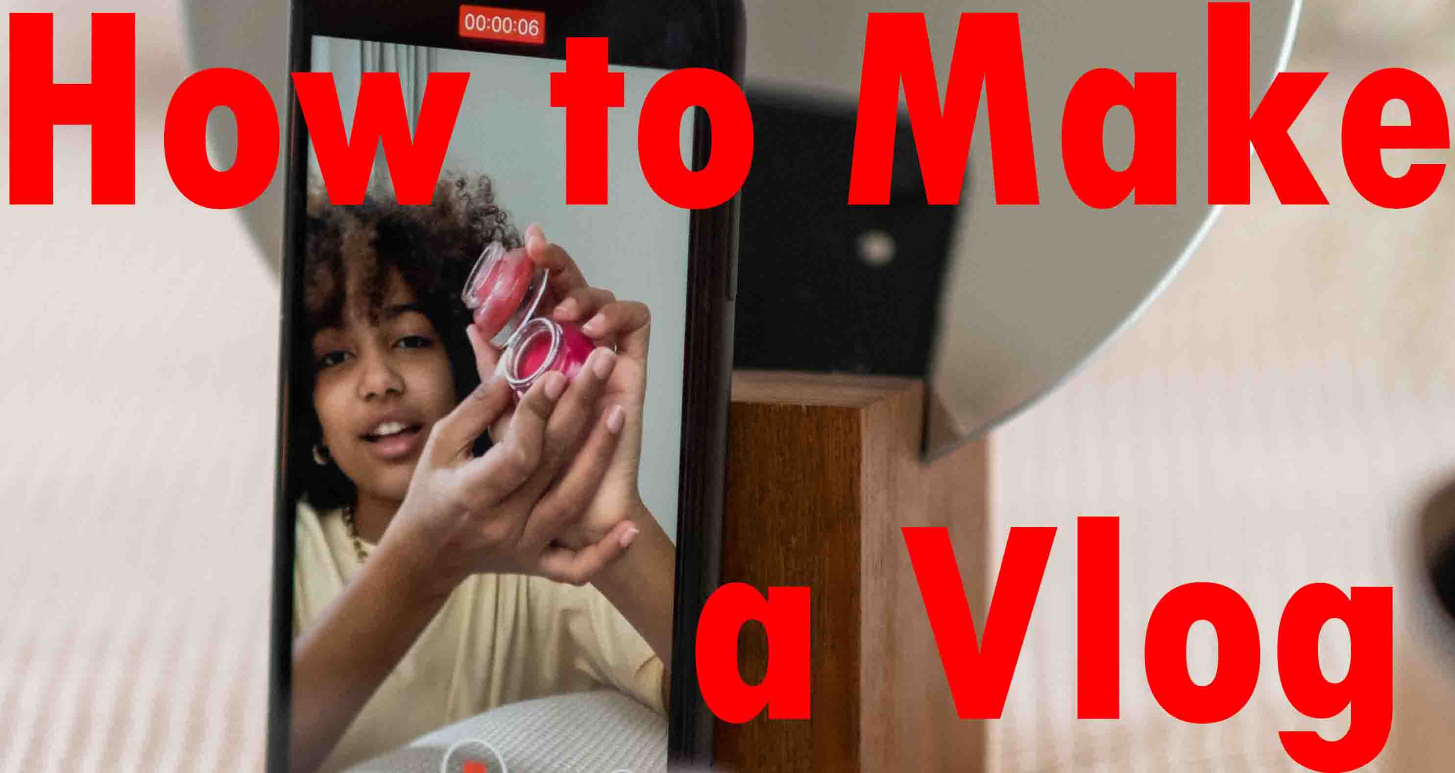 cómo hacer un videoblog