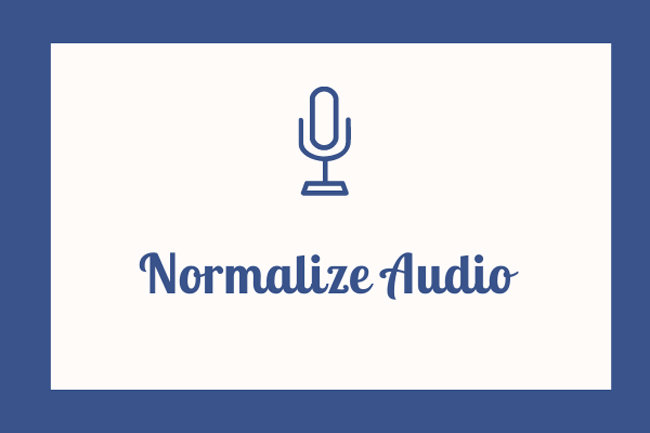 cómo normalizar audio en videos
