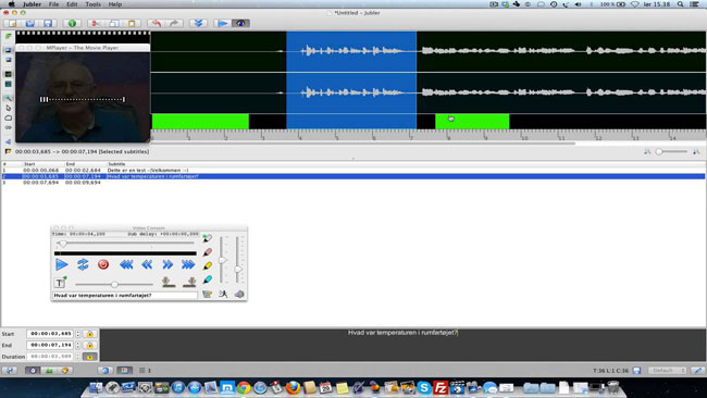 jubler editor de subtítulos para mac