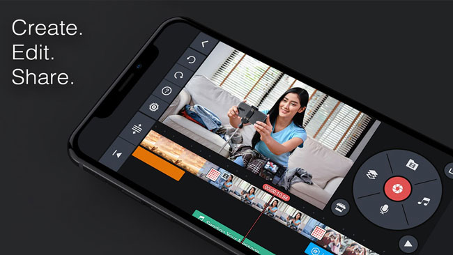 kinemaster editor de video para iphone y android