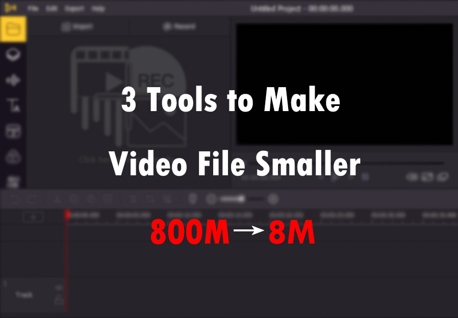 cómo hacer un video más pequeño