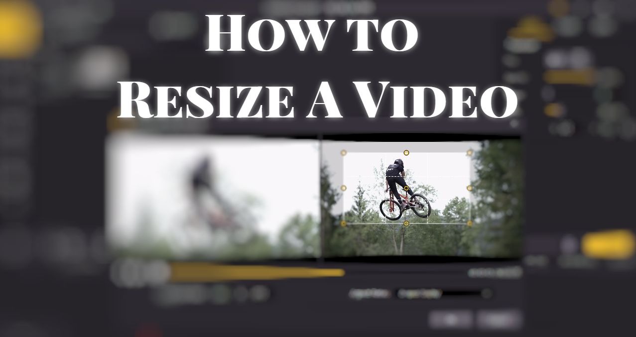 cómo redimensionar el video