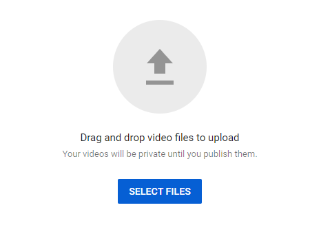 seleccionar archivos de youtube