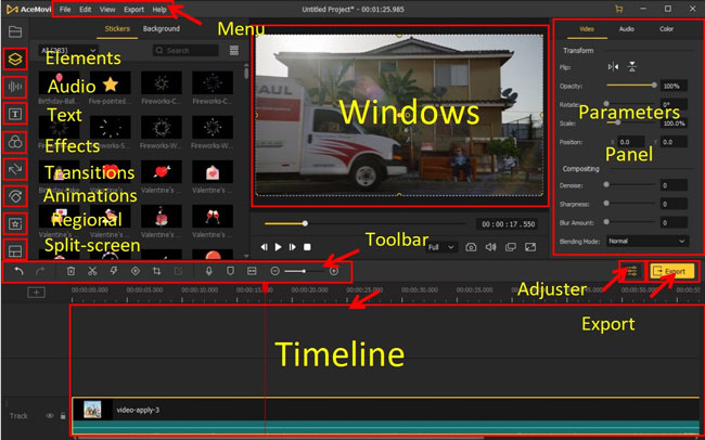 acemovi interface